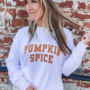 Kittenish Pumpkin Spice sweatshirt